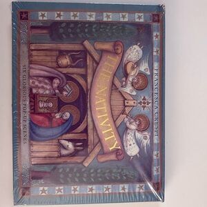 NWT Nativity pop-up book